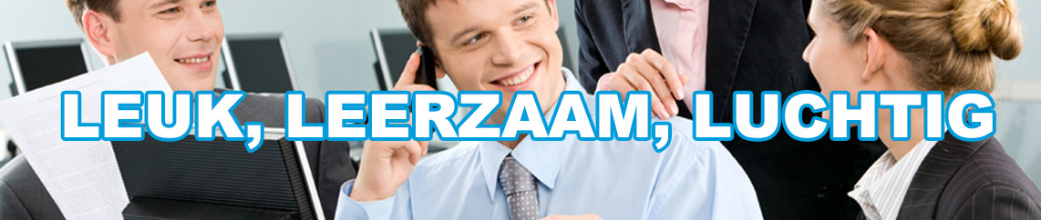 Leuk, Leerzaam, Luchtig